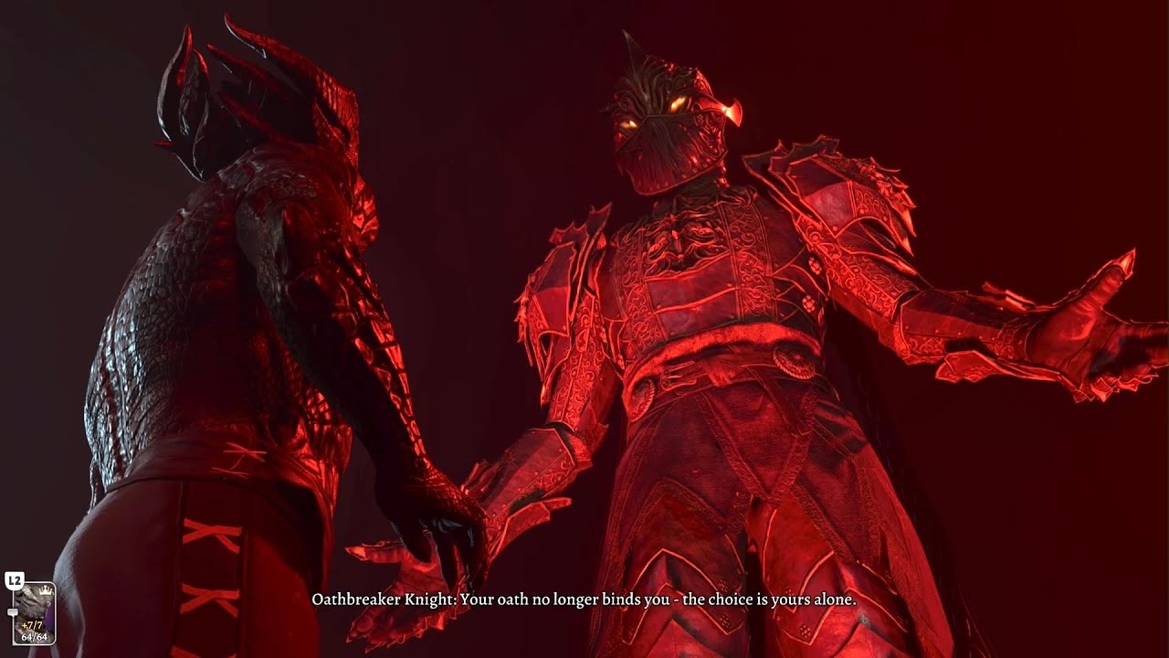 The Oathbreaker Knight Reveals His Origin [Baldur’s Gate 3]