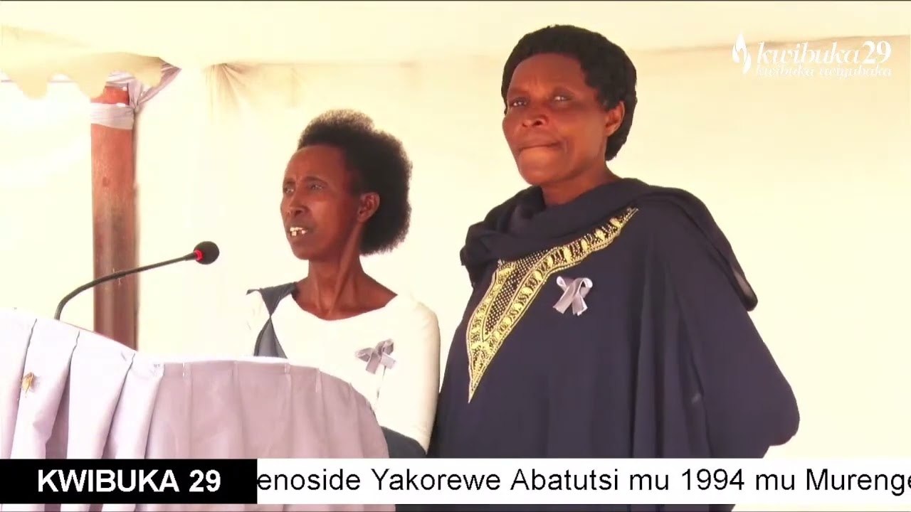 UBUHAMYA BWA COSTAZIE i MUSAMBIRA KAMONYI MU KWIBUKA KU NSHURO YA 29 JENOSIDE YAKOREWE ABATUTSI.