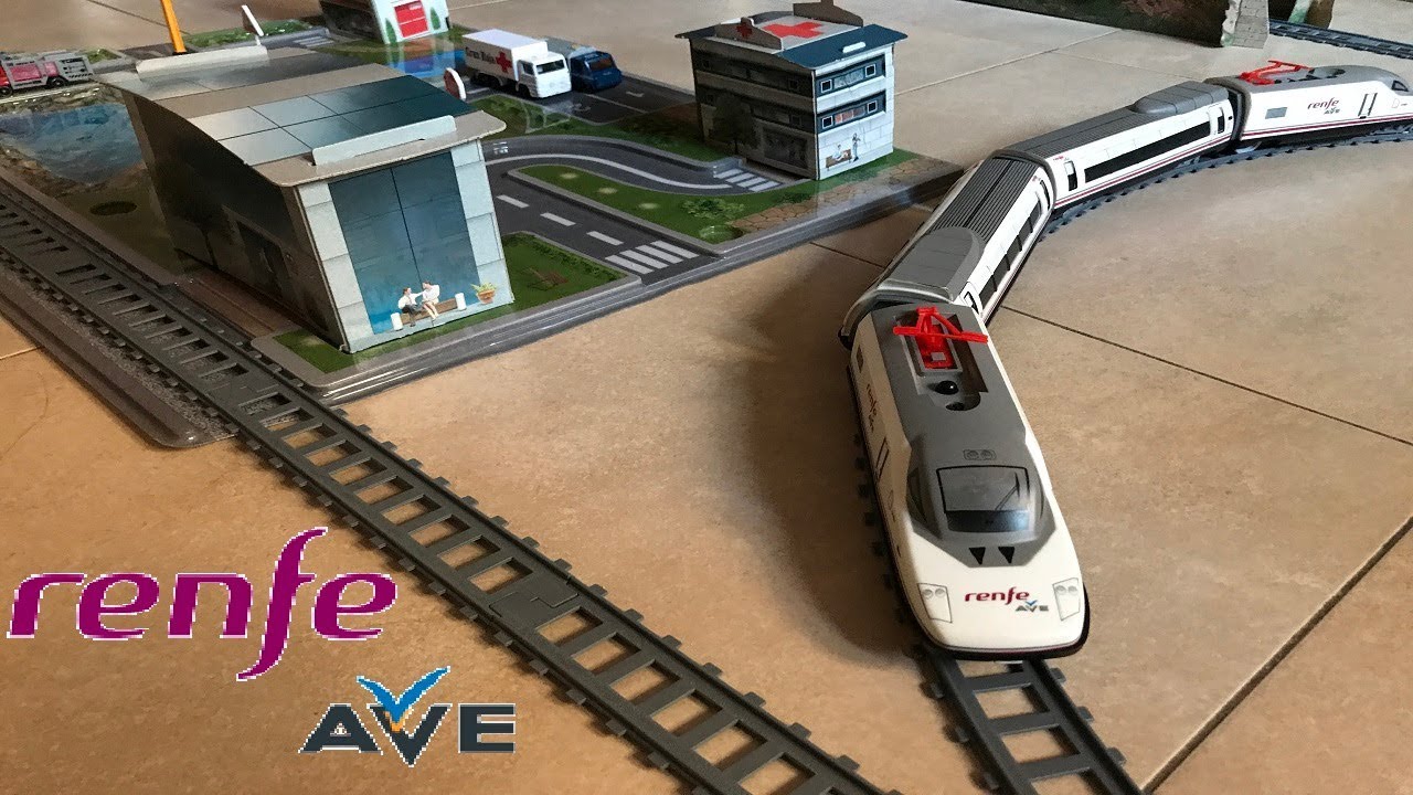 Tren de Juguete Renfe Ave. Toy Train Renfe Ave. Miniaturas Pequetren ❤ ❤