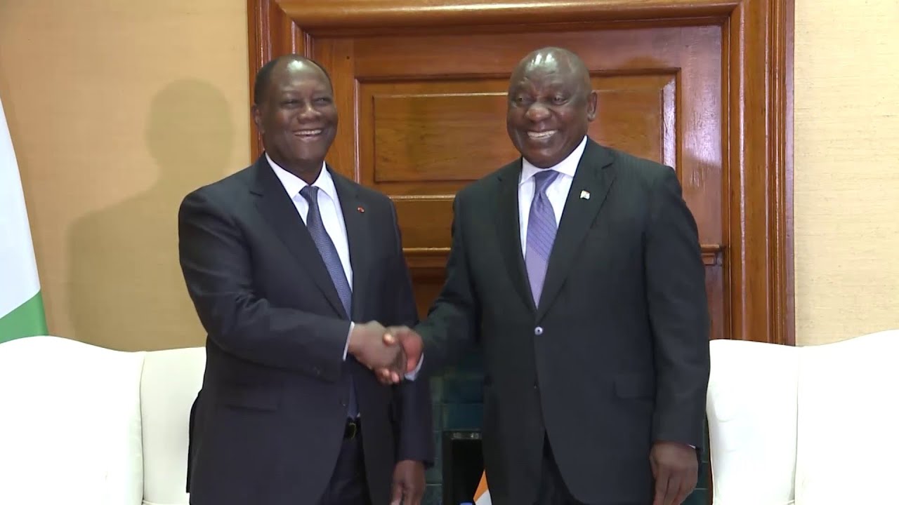 Le président, Alassane Ouattara effectue une visite d’Etat en Afrique du Sud