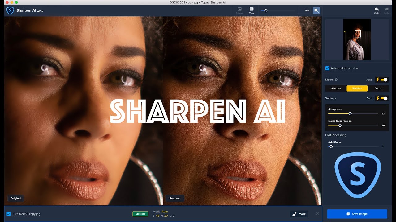 Topaz Sharpen AI is AMAZING!