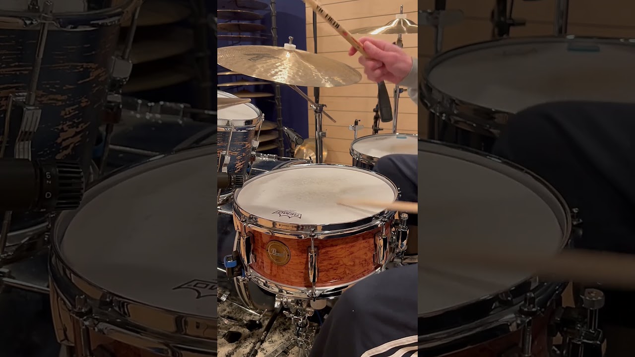 Pearl Limited Edition 5x14&rdquo; 6-ply poplar/birch #snaredrum #pearldrums #songo #drum  #strajkstudios