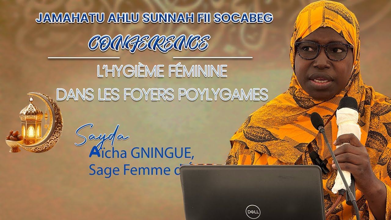DIRECT Sayda Aïcha GNINGUE : l'hygiène féminine (menstrues et infections) dans les foyers polygames