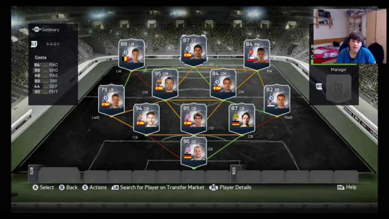 Fifa 15- Epic Squad Builder