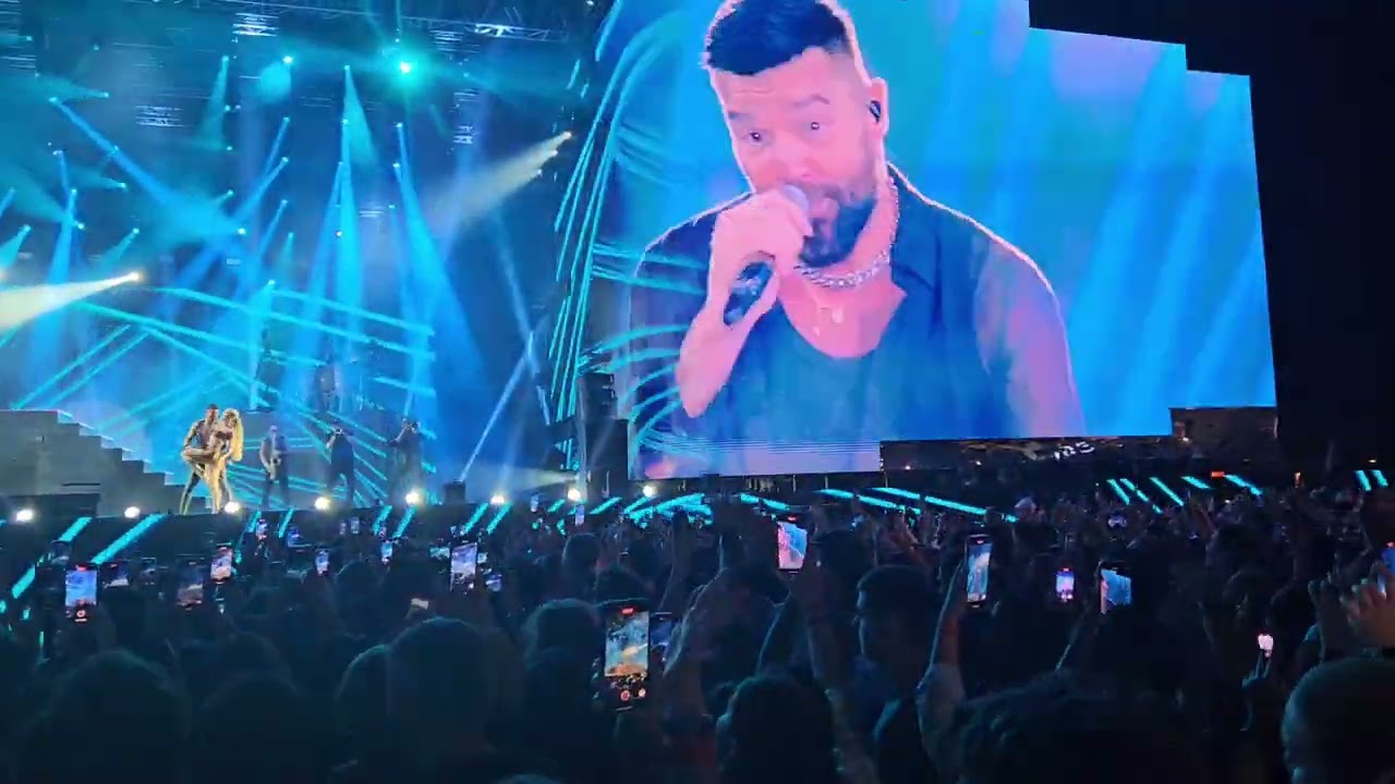 Amazing show of Ricky Martin in Baku. 02.08.2024