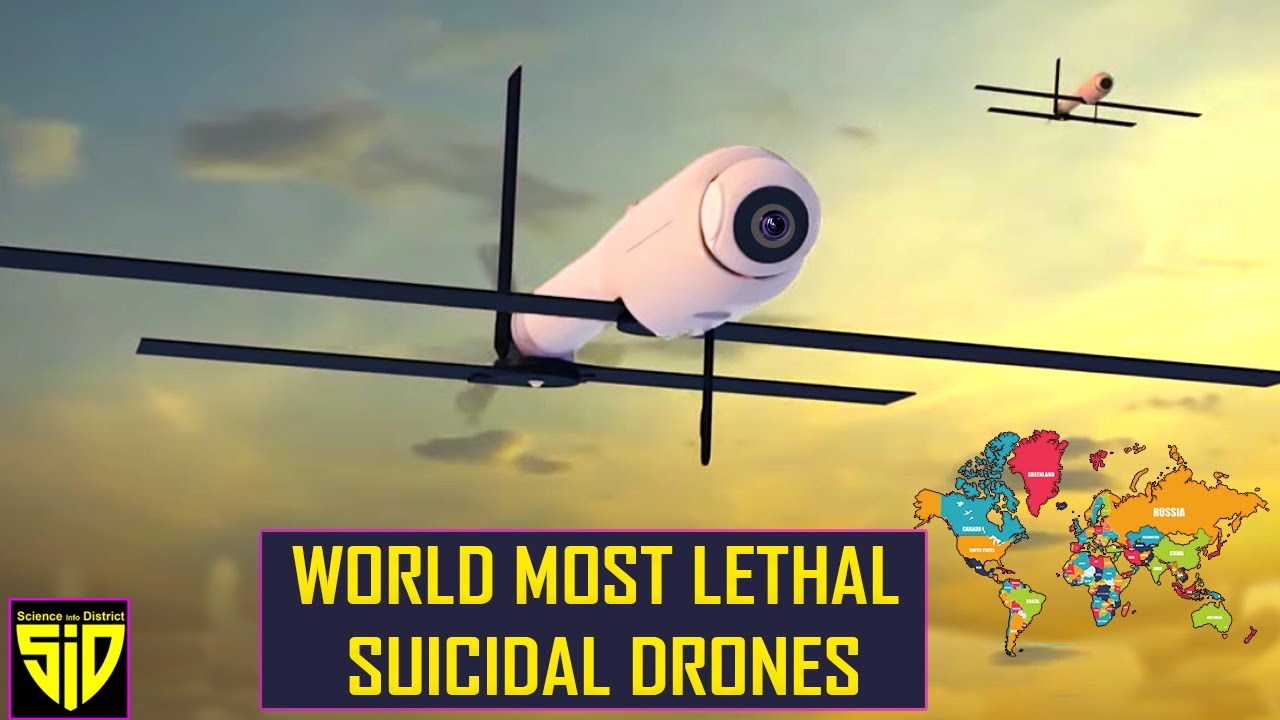 Top Lethal Kamikaze Drones | Suicide Drone