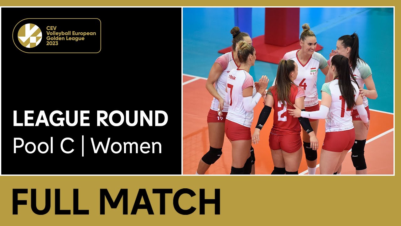 Full Match | Hungary vs. France - CEV Volleyball European Golden League 2023