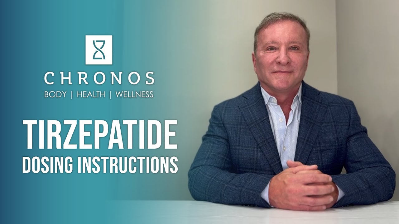 Tirzepatide Dosing Instructions | Compounded Medical Weight Loss Injections | Chronos BHW