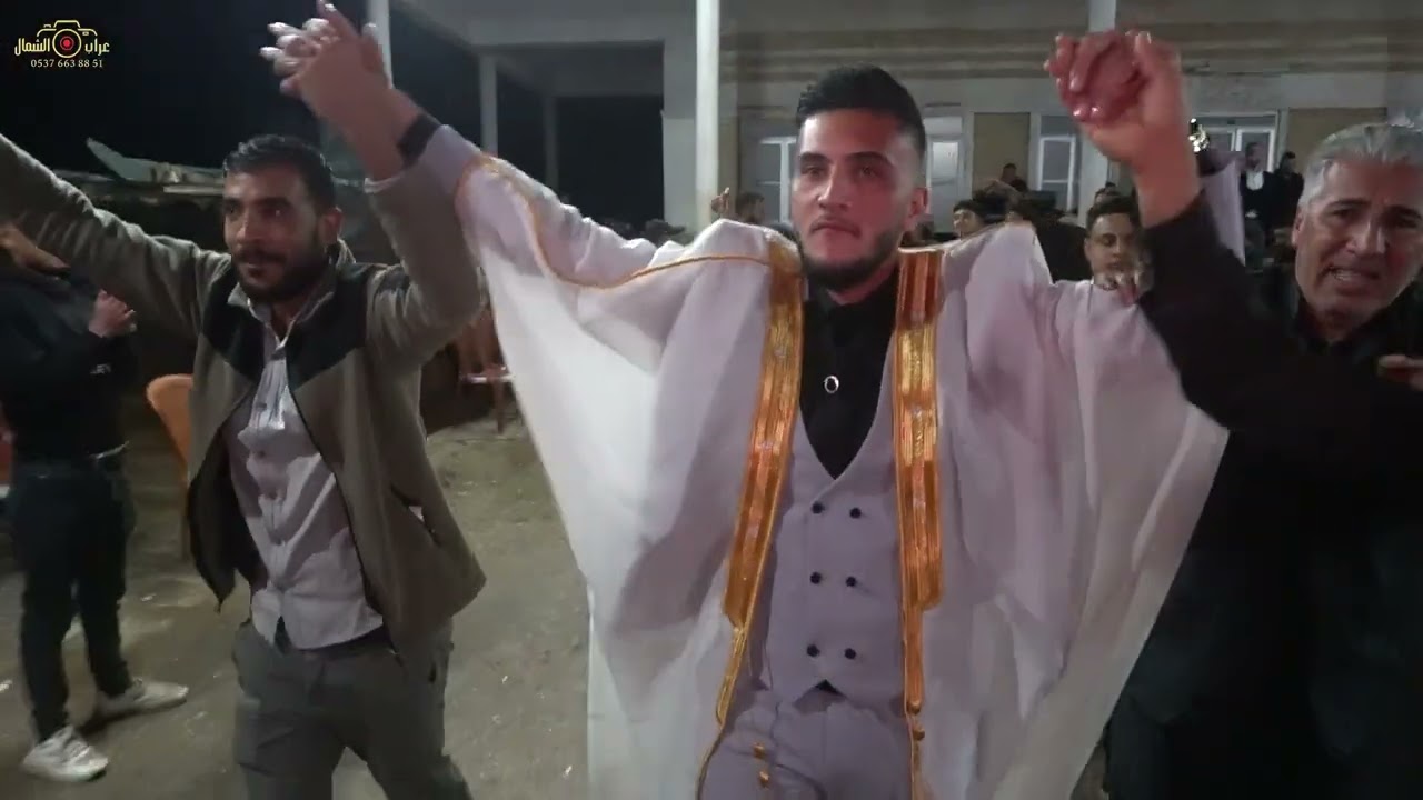 افراح المجادمة اهالي قرية قصاجق حفل زفاف العريس بسام الخلف احيا الحفل الفنان ماهر العلي ج 4