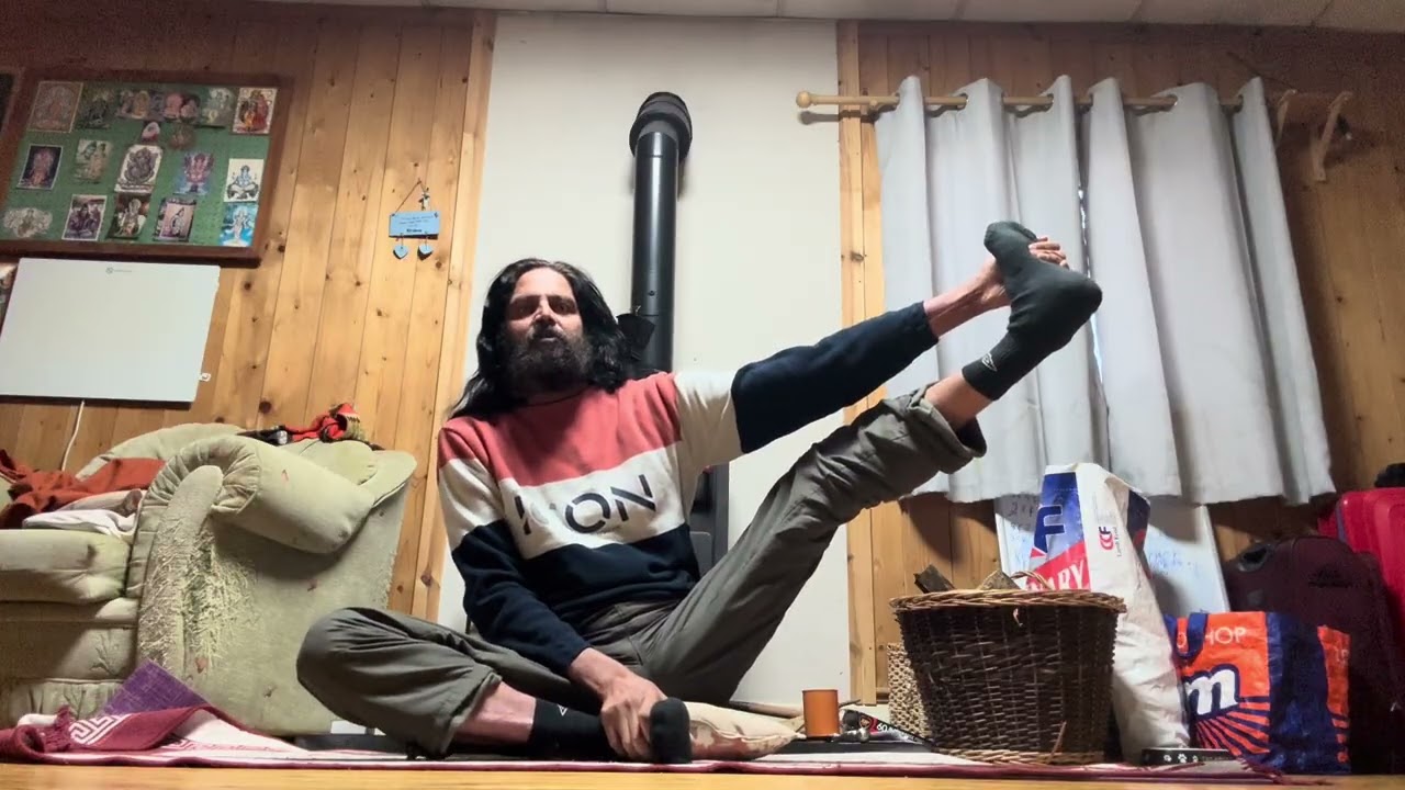 Hatha Yoga for healthy shoulders, hips, neck, apana release and neck 