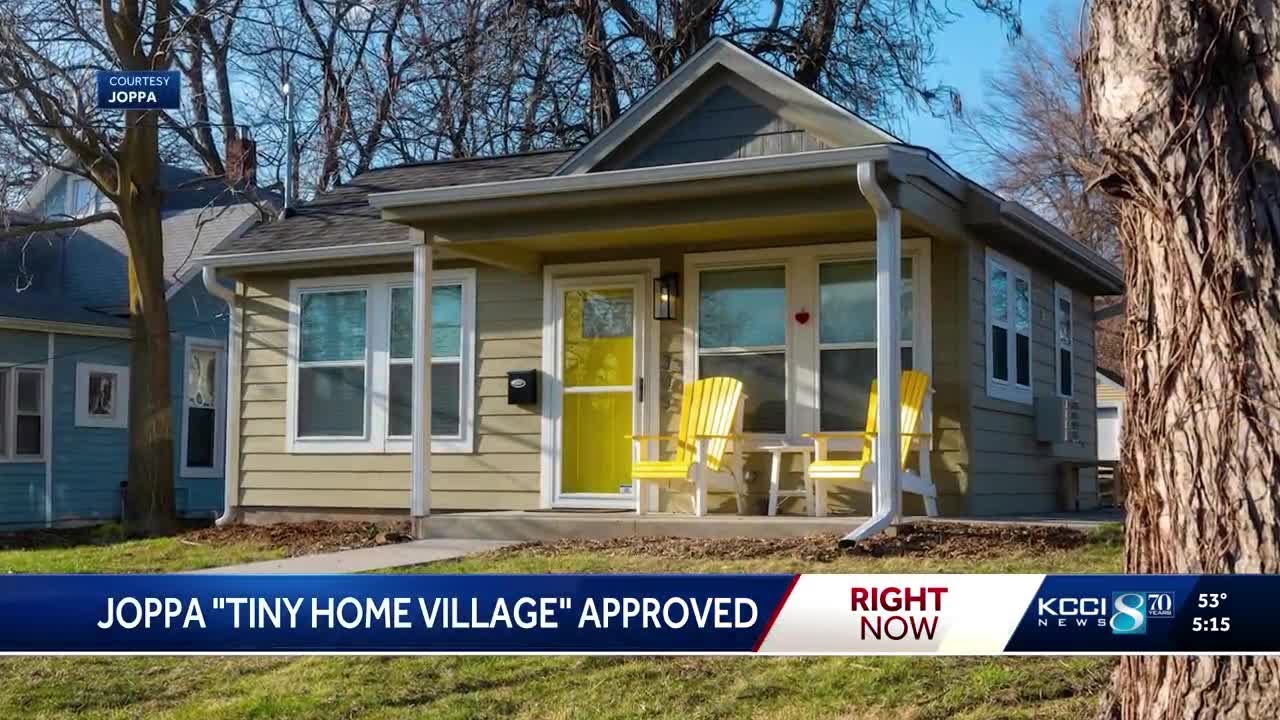 Des Moines approves tiny home village for homeless residents