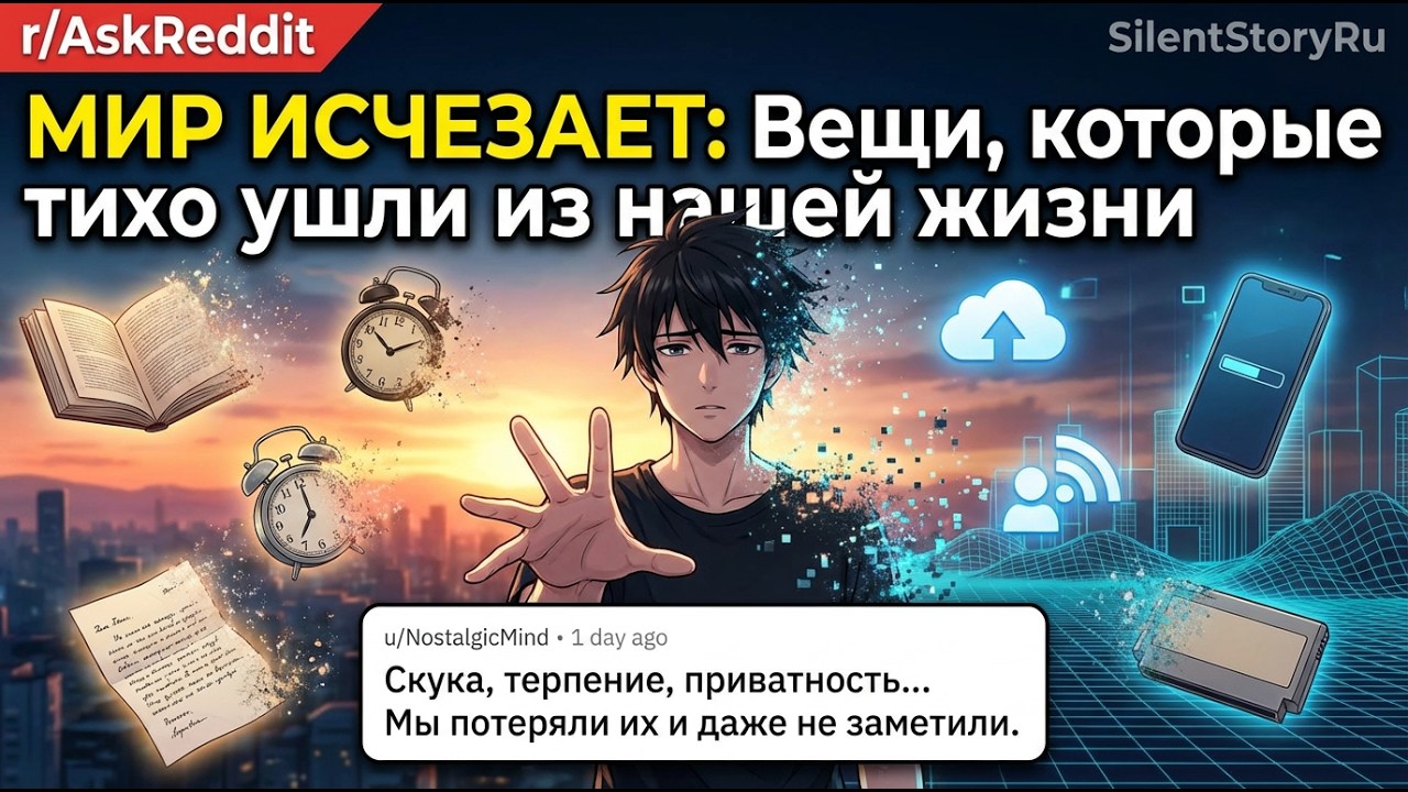МИР ИСЧЕЗАЕТ: Вещи, которые тихо ушли из нашей жизни | r/AskReddit