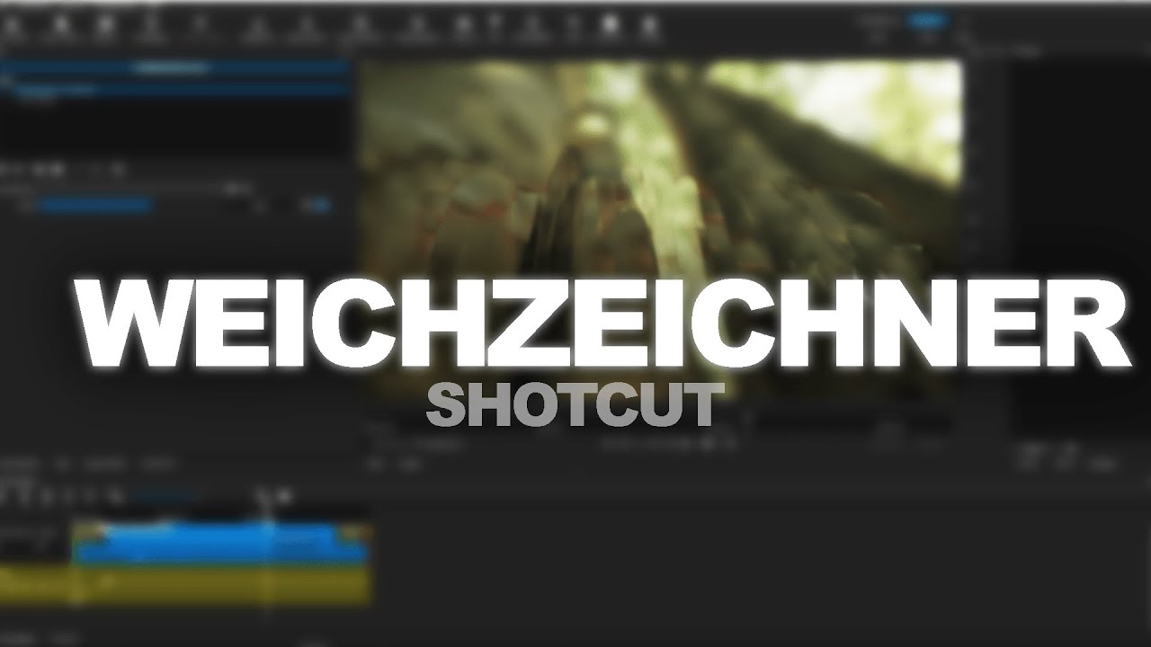 Weichzeichner in Shotcut Tutorial (unscharf machen) // RichardFilmt