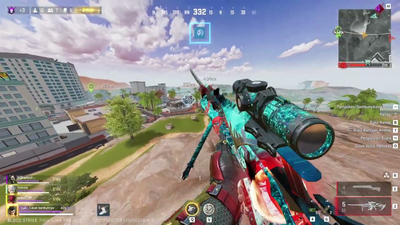 FULL GAMEPLAY 2 MATCH  60 KILL || BLOOD STRIKE || 2K GRAPICHS