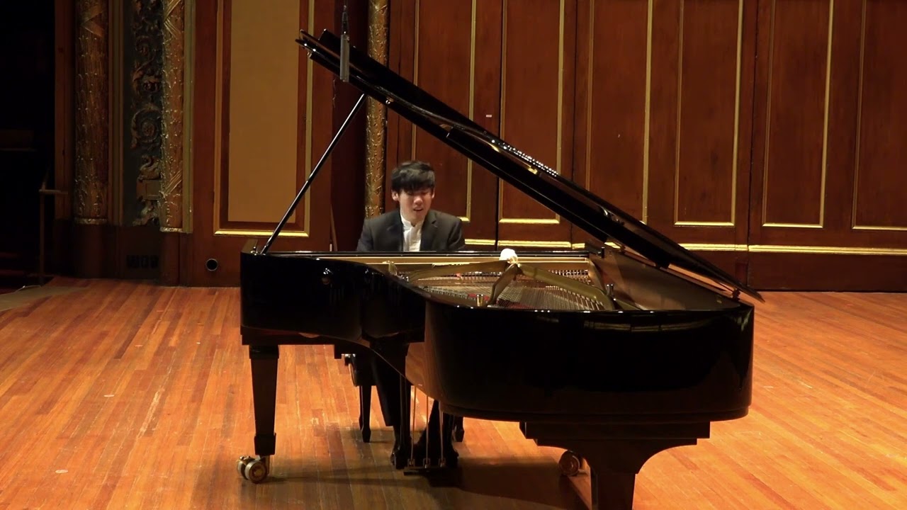 Liszt  Transcendental Etudes No. 8  Wild Jagd  (Haochen Zhang )