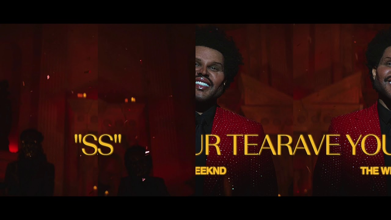 “Save Your Tears” but beats 2 and 4 are swapped