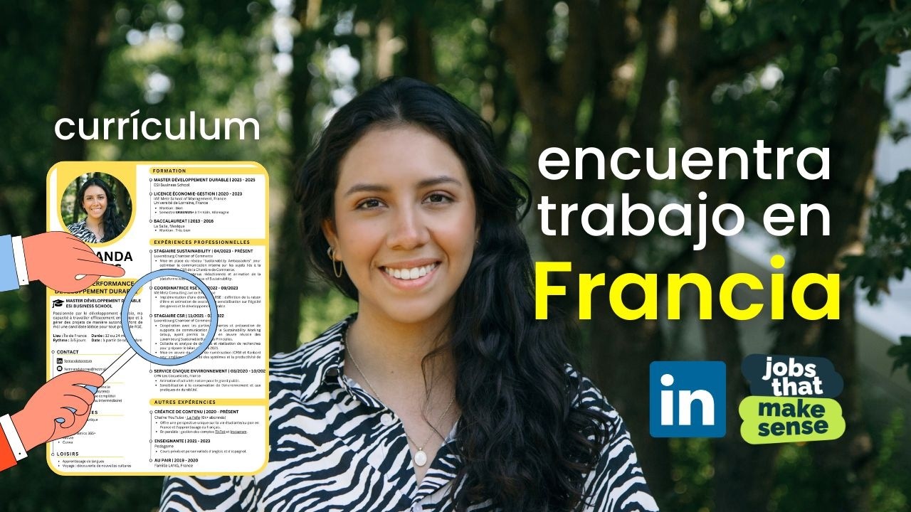 &iquest;Quieres trabajar en Francia? C&oacute;mo hacer tu CV, cartas de recomendaci&oacute;n/motivaci&oacute;n y entrevista