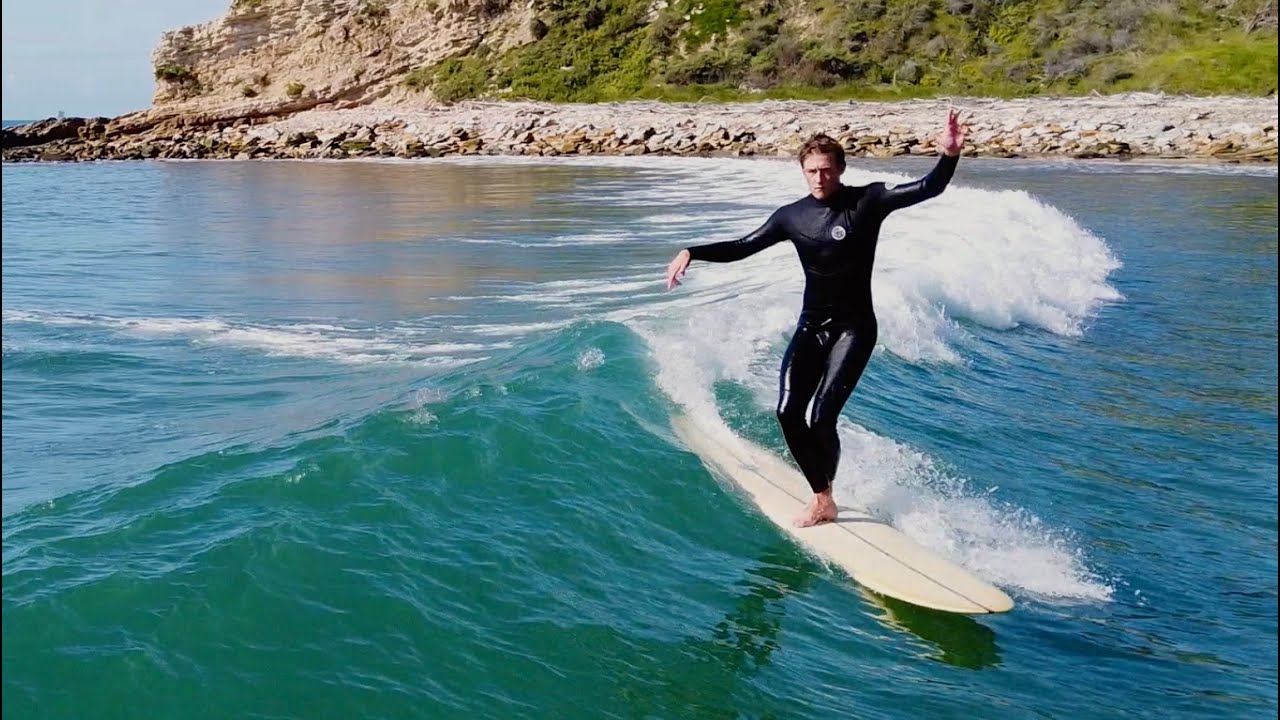 Longboard Surfing in Santa Barbara County