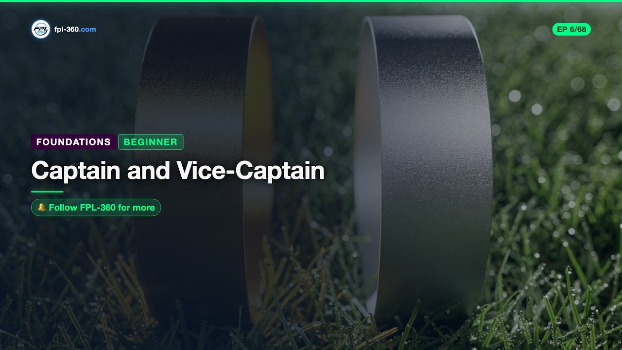 FPL Captain and Vice-Captain &mdash; The Most Important Weekly Decision in FPL #football #premierleague