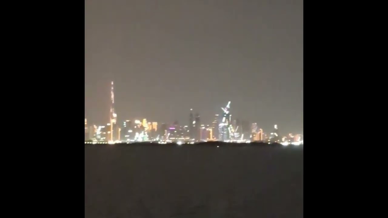 Dubai Night view on 13th March #dubai #uae 