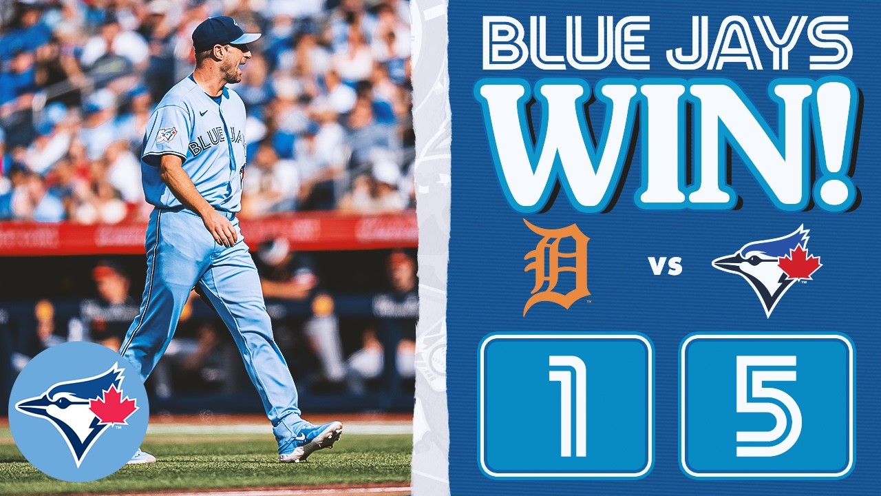 Max Scherzer throws five innings of one-run ball, Blue Jays defeat Tigers!