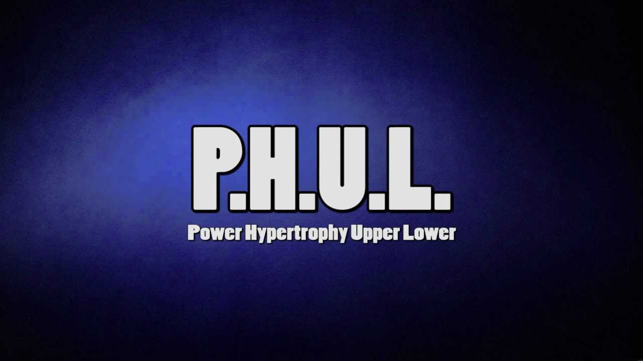 Power Hypertrophy Upper Lower (PHUL) Workout - Muscle & Strength