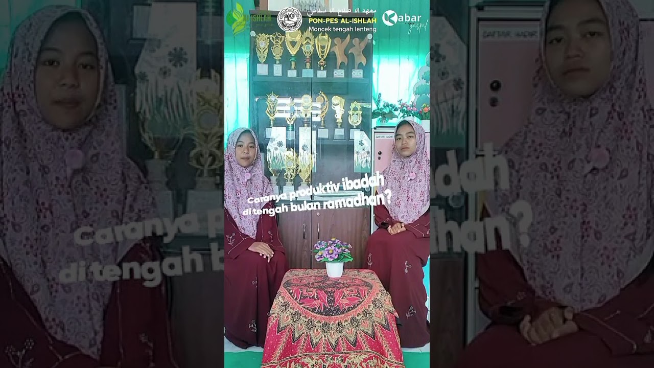 Ramadhan literasi ala Gen Z bersama SUSANTI (Suara santri putri) Al-Ishlah 