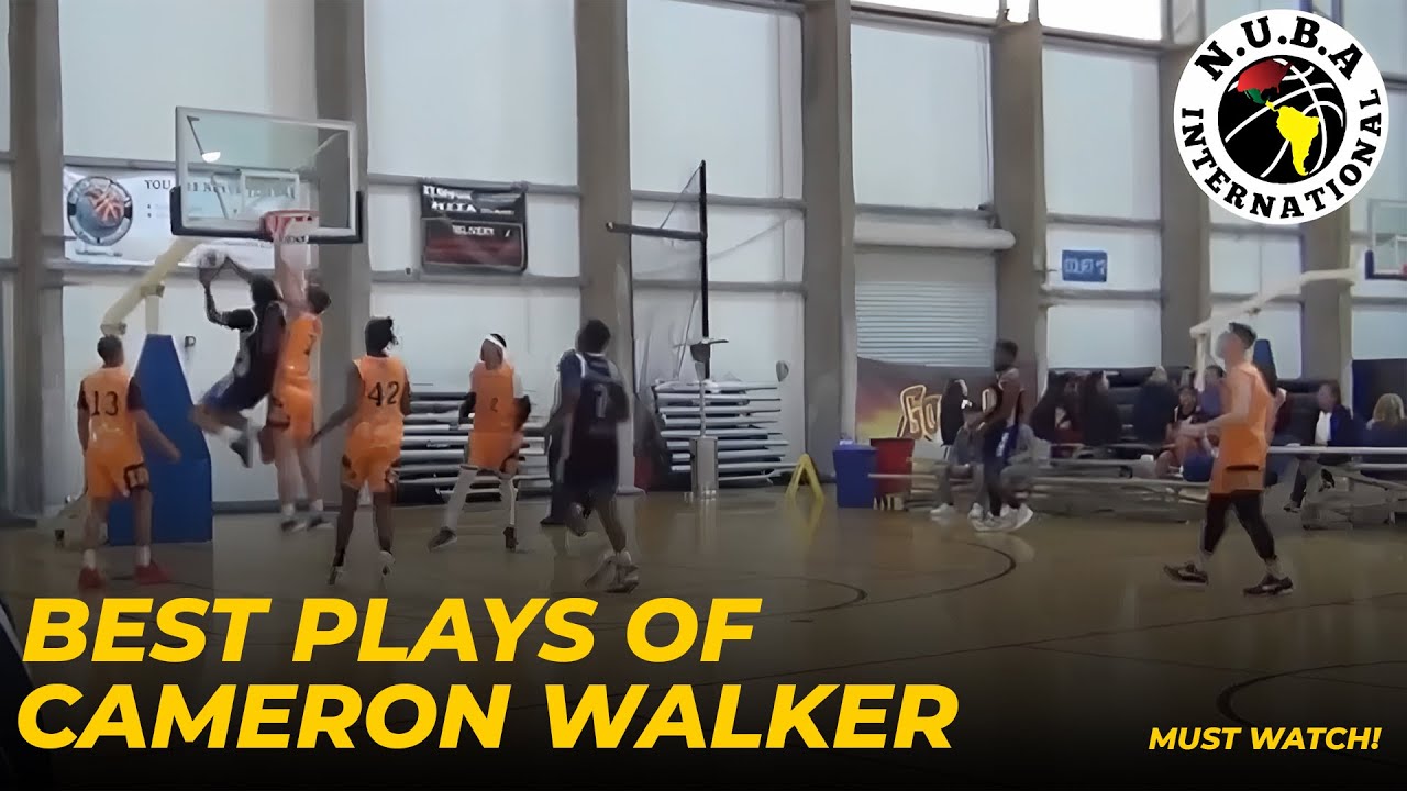 Cameron Walker 6ft 8 from Stanford University dominants Overseas 