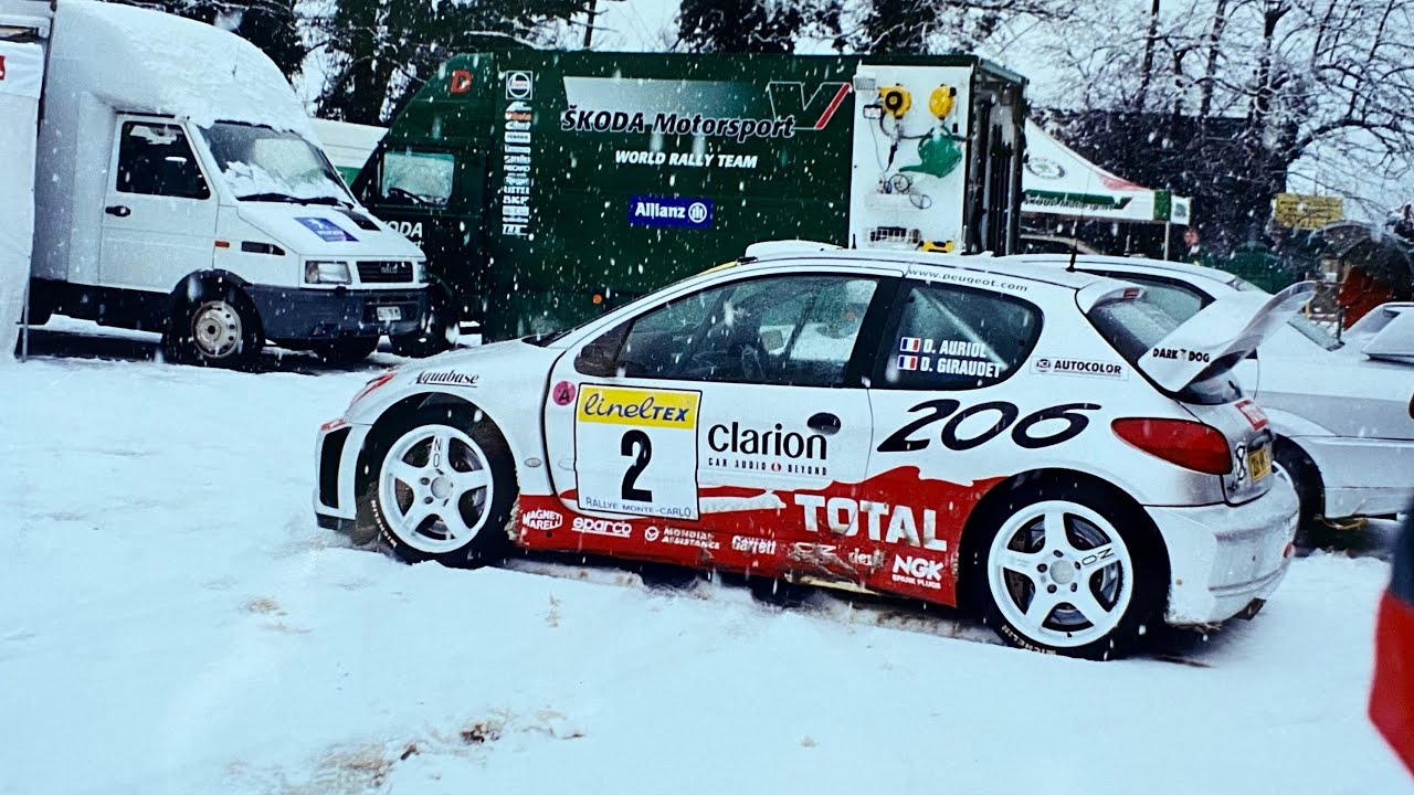 Rally Montecarlo 2001 - Lo Shakedown sulla neve