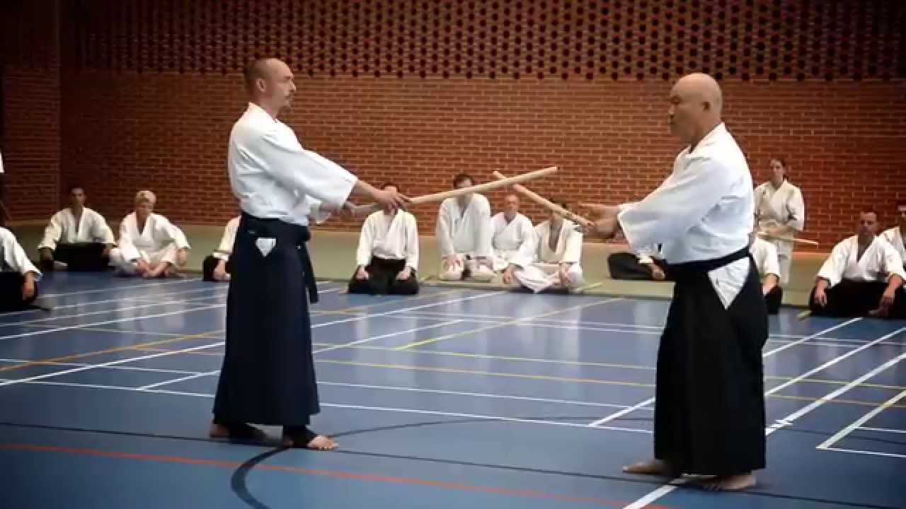 Shinkendo Seminar Fot 2013 with Toshishiro Obata Kaiso
