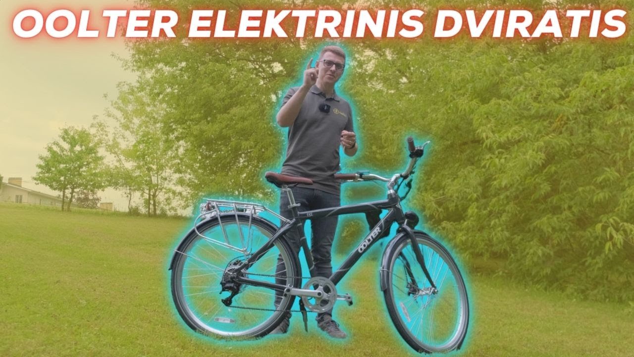 OOLTER ELEKTRINIS DVIRATIS - PRISTATYMAS