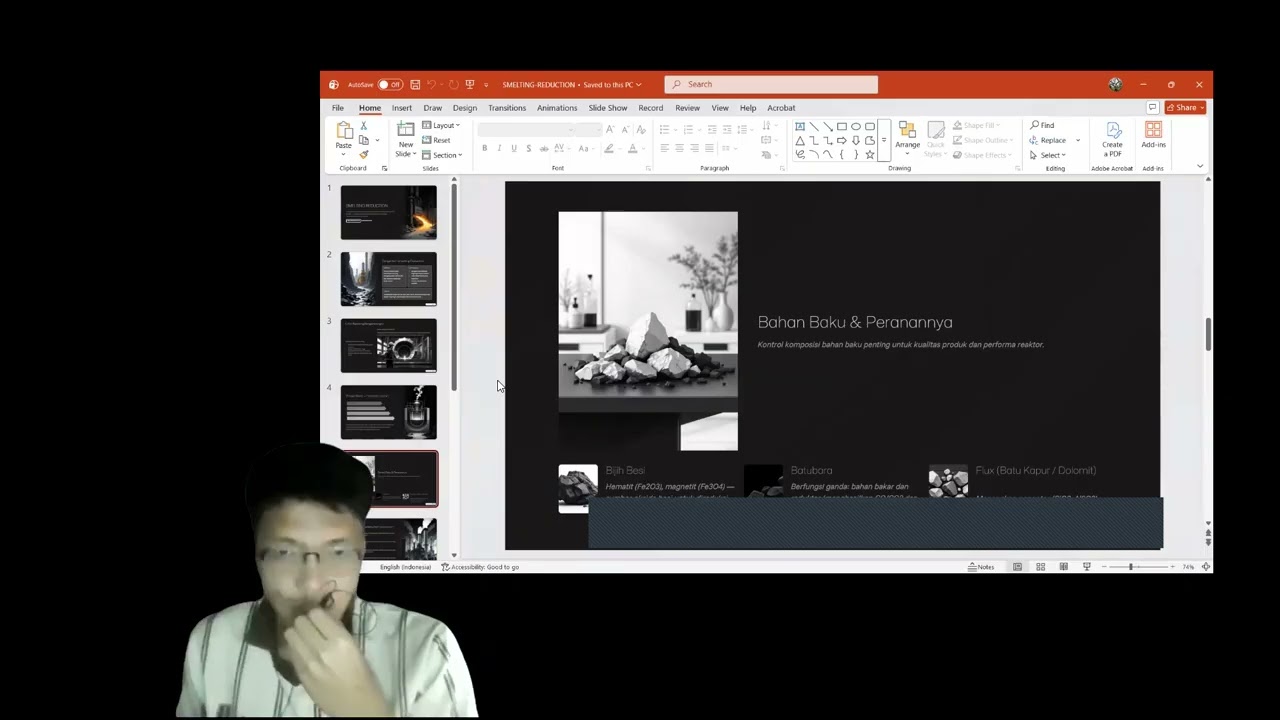 SMELTING REDUCTION - KELOMPOK 1 - METALURGI BESI BAJA