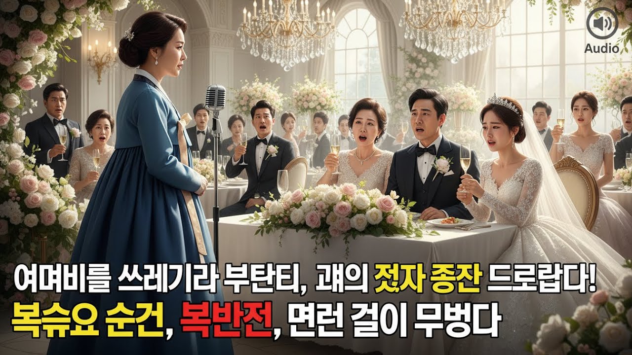 그날, 서울의 화려한 그랜드 호텔 연회장에서 결혼식이 끝난 지 불과 45분 만에 모든 게 무너졌다.