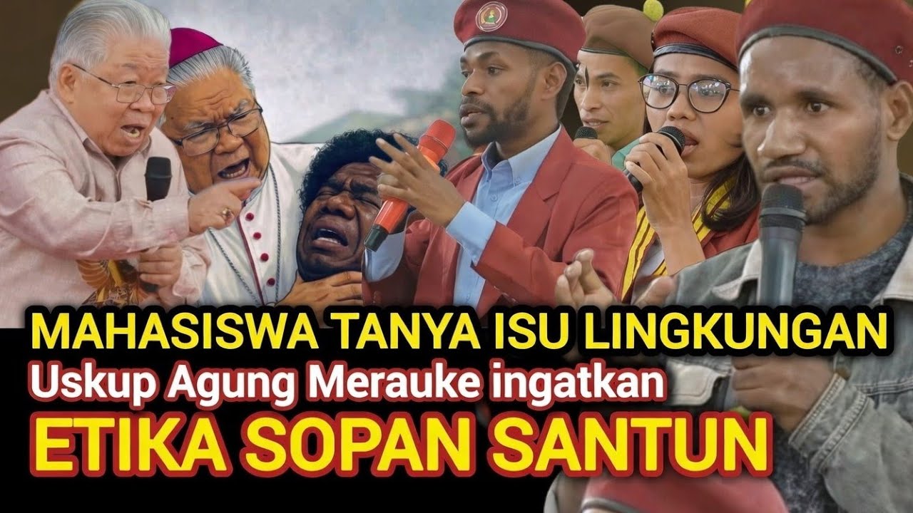 Uskup Agung Merauke Ingatkan Etika Sopan Santun dalam Diskusi Isu Lingkungan di Papua