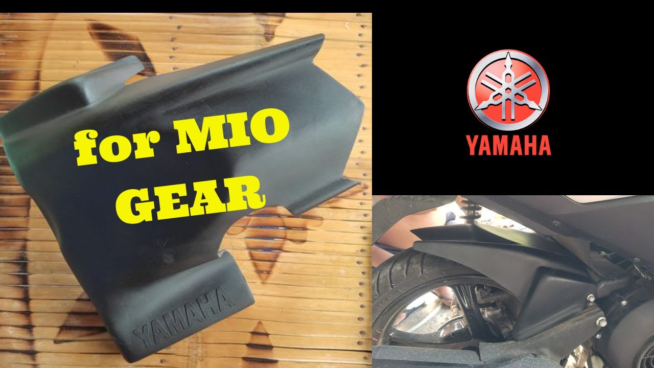 UNBOXING of TIRE HUGGER for MIO GEAR/GRAVIS from LAZADA | UNBOXING, and INSTALLATION | CHANNEL VEM