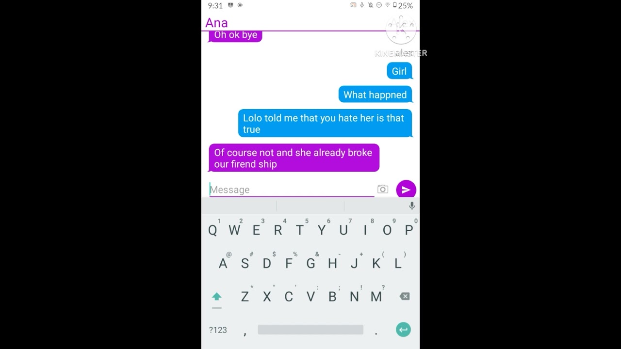 Texting story