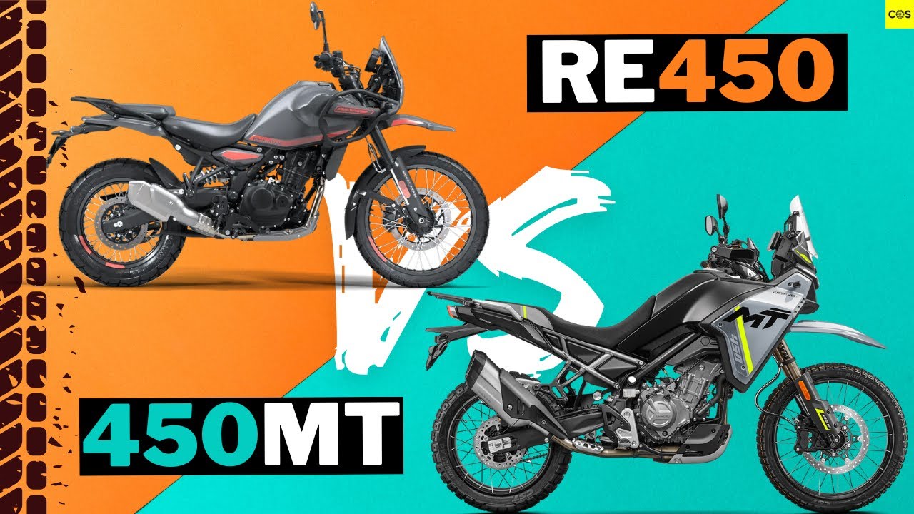 CFMoto 450MT vs Royal Enfield Himalayan 450 | Which is the best small adventure bike?