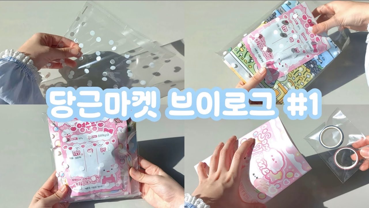 당근마켓 브이로그 #1 포용계 포장 ASMR