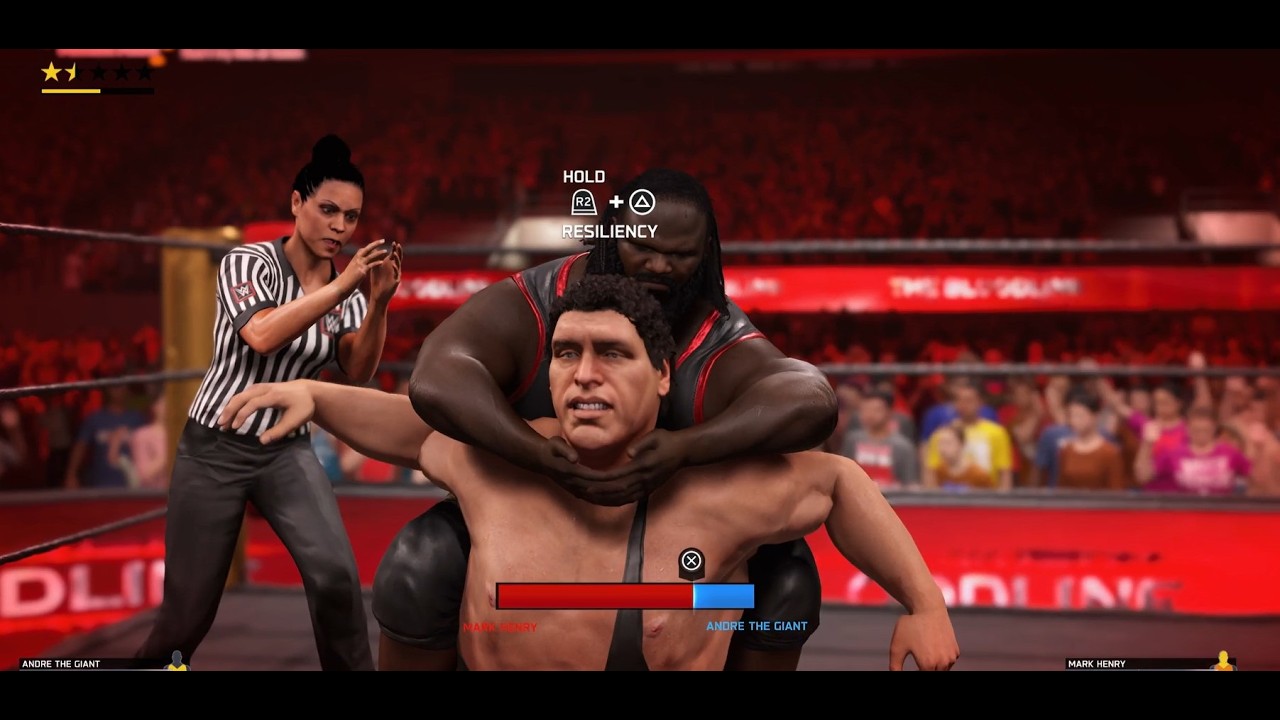 WWE 421 FULL MATCH Andre The Giant vs Mark Henry – EPIC WWE 2K25 My Raise Match! | Colossal Showdown