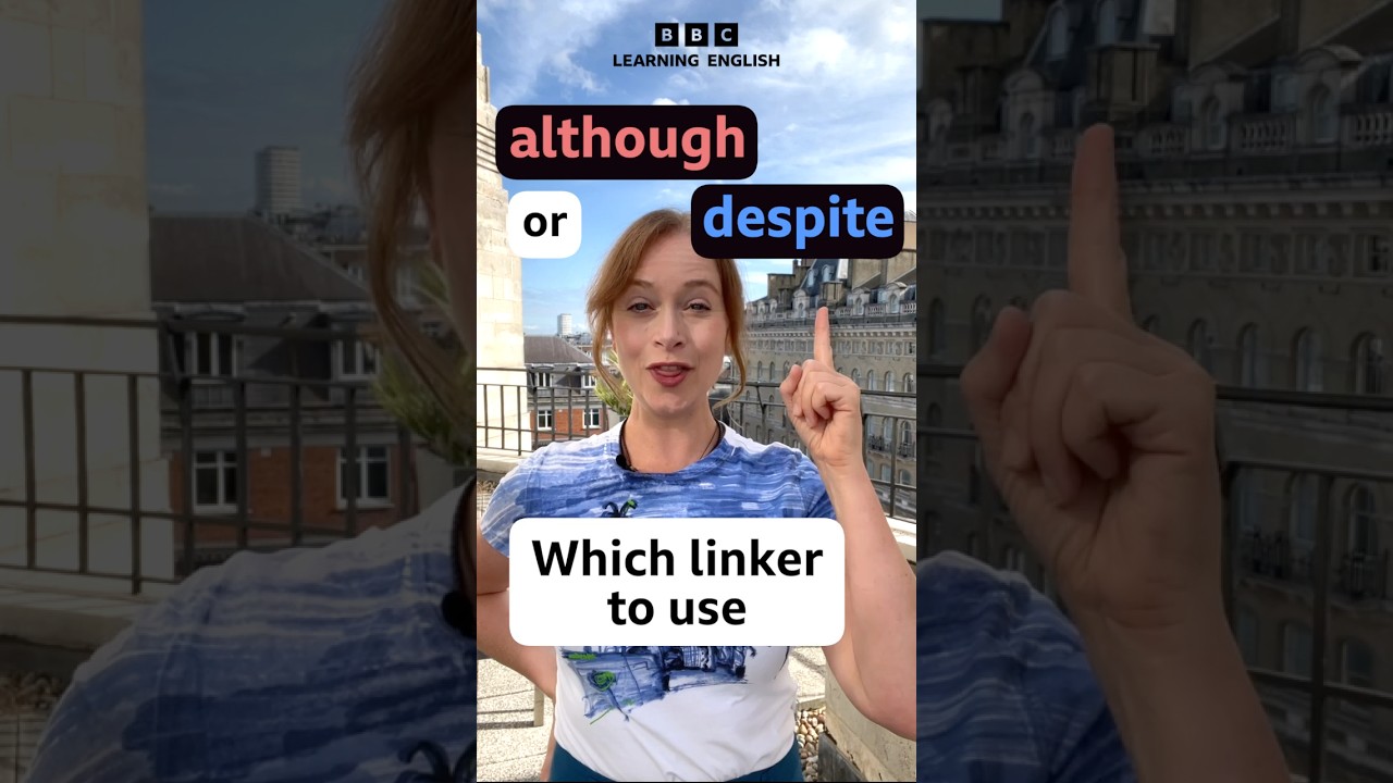 What&rsquo;s the difference &ndash; &lsquo;despite&rsquo; and &lsquo;although&rsquo; #shorts #english
