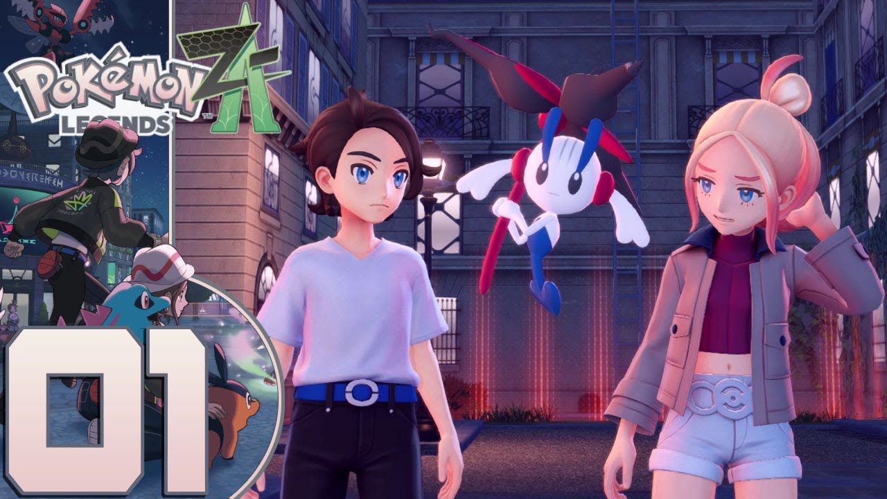 Pokemon Legends Z-A  (Switch 2)[Blind] Part 1 (Welcome To Lumiose City)