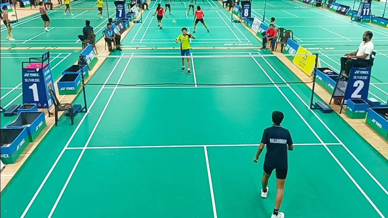 All India Badminton U17 Ranking@Goa || Hamsini Vs Haasana || Set-1@HamsiniAvani 