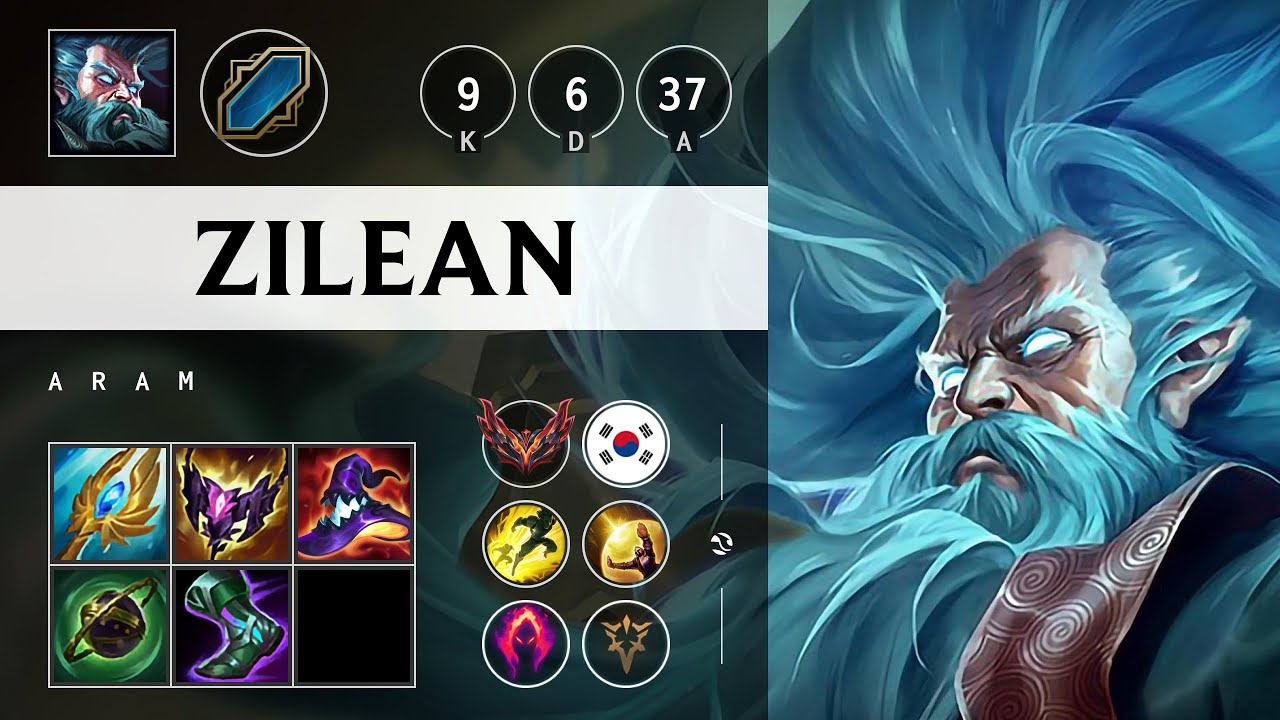 Zilean ARAM: Killing spree - KR Grandmaster Patch 14.23