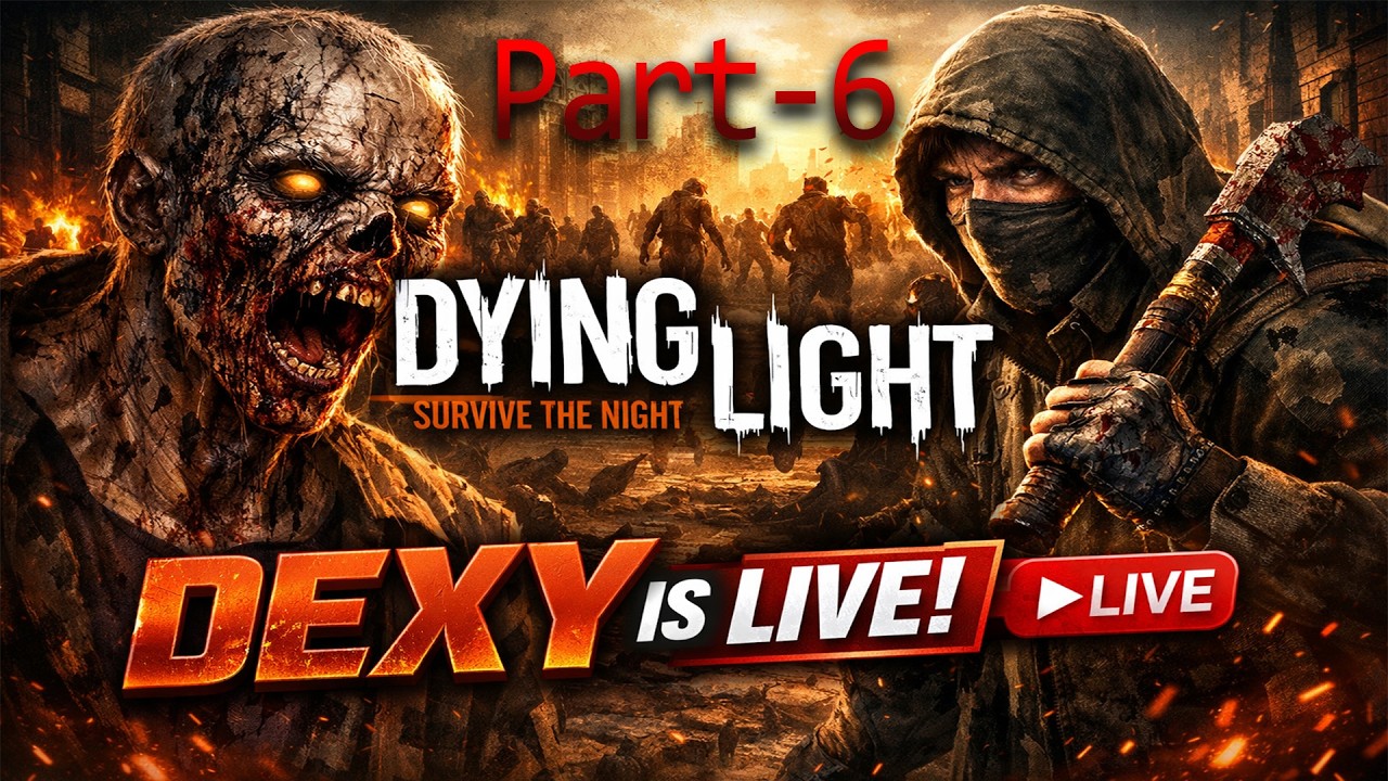 🔴Dying light gameplay walkthrough part-6🔴 | road to 300 subs