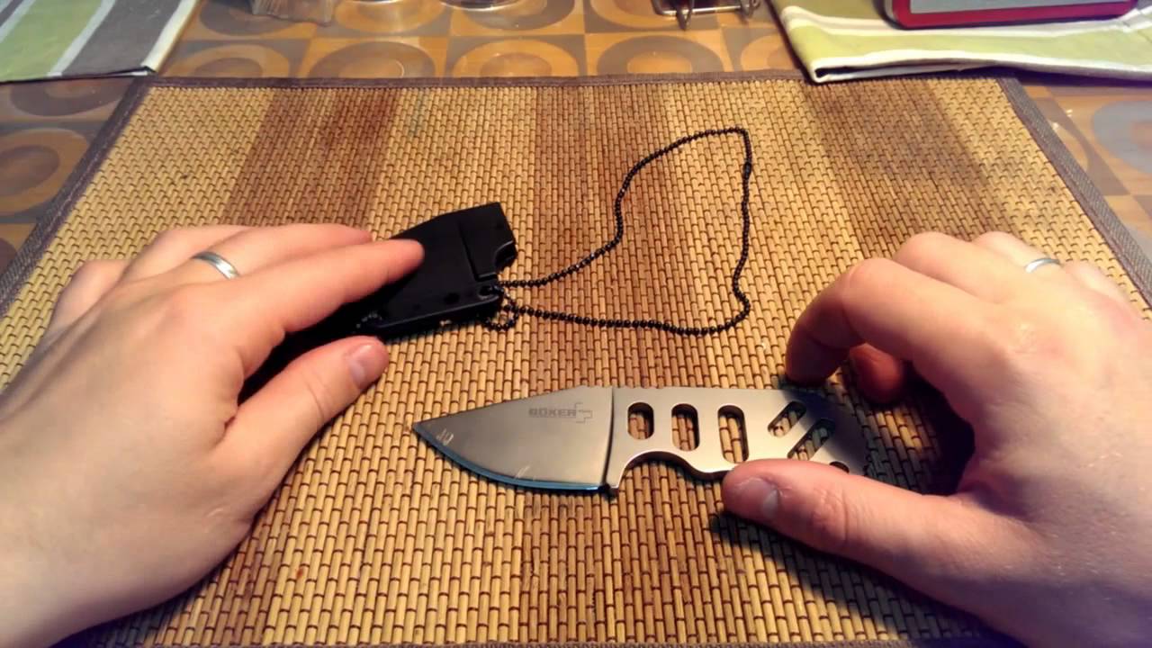 Нож Boker Subcom fixed Обзор