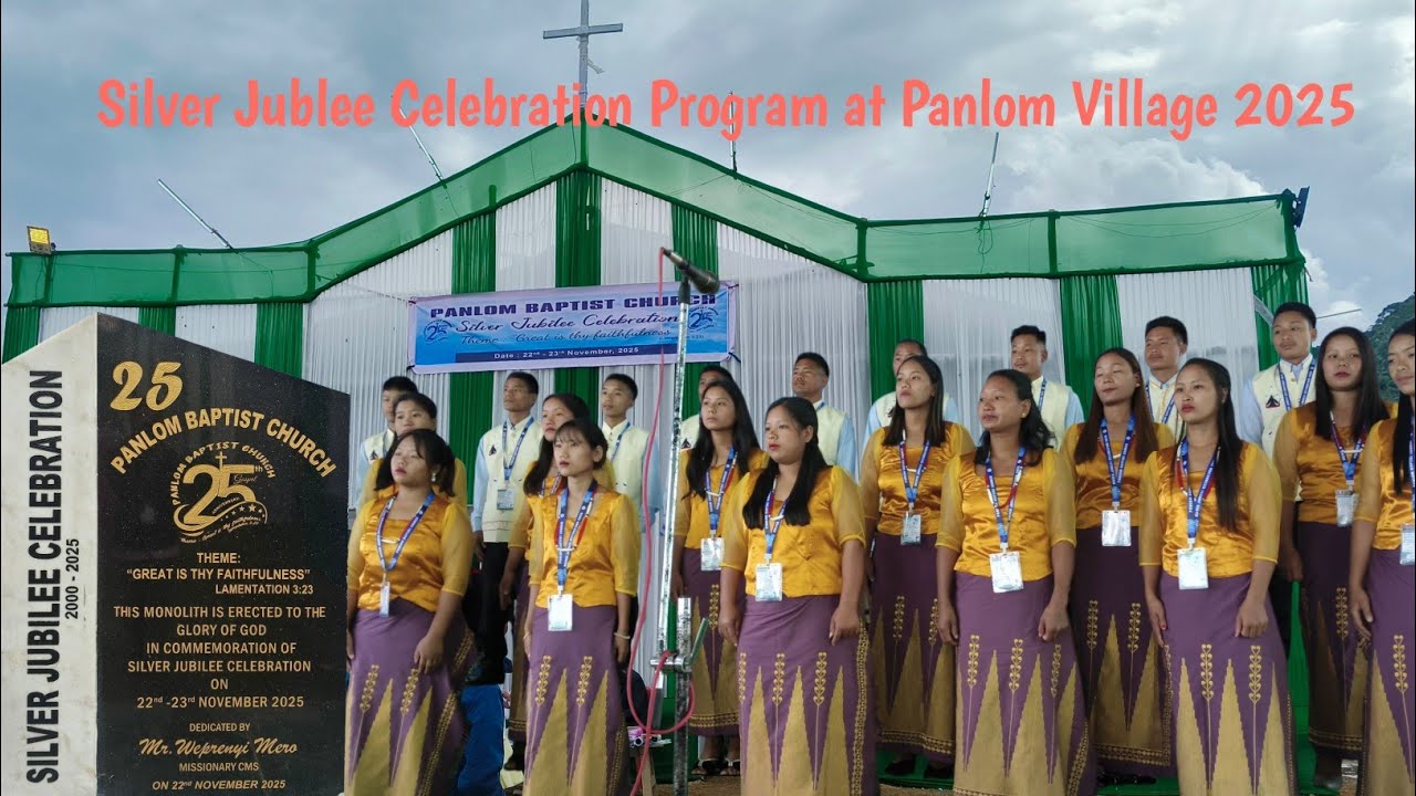 Silver Jublee Celebration Program at Panlom Baptist Church 2025 