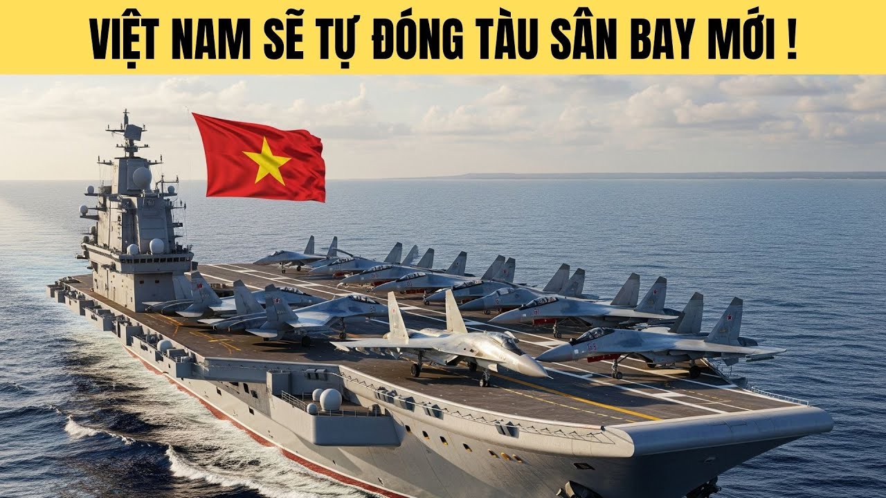 Thực hư Việt Nam sẽ tự đóng tàu sân bay mới đáp trả Trung Quốc ở biển đông !