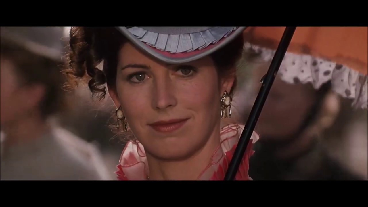 Dana Delany outfits in Tombstone (1993)