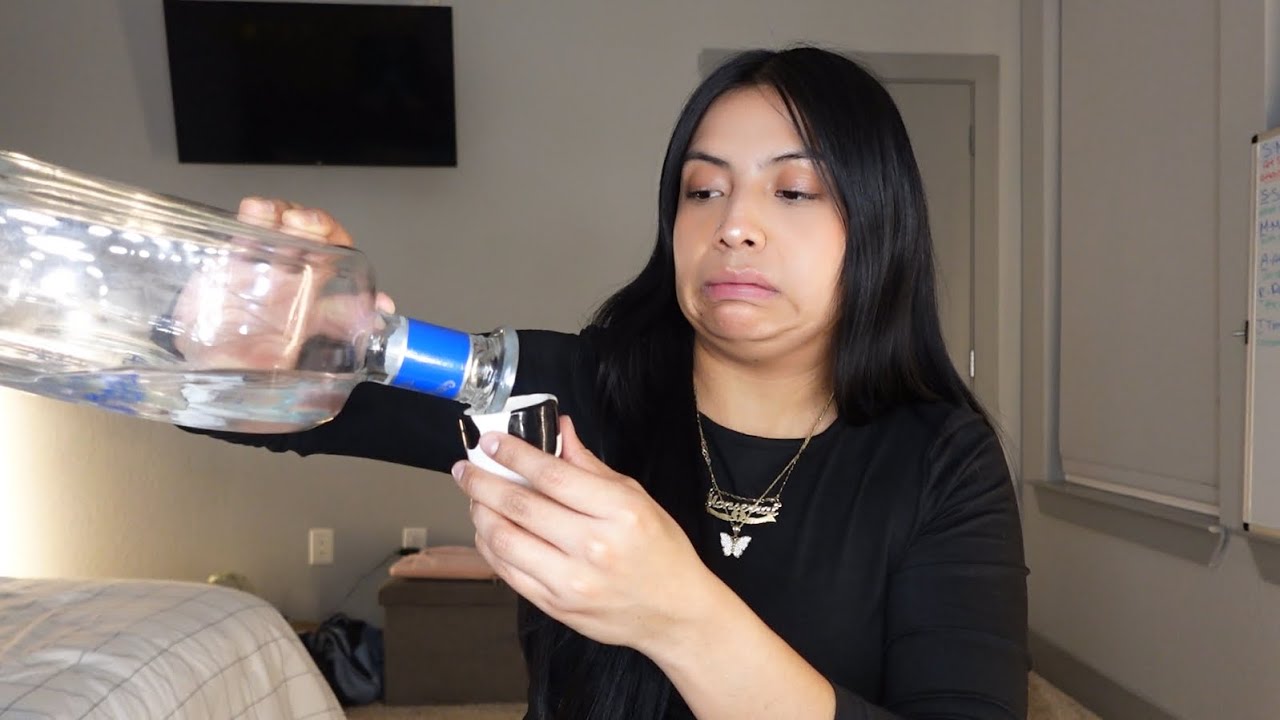 DRUNK GRWM 🥃 to stay in :)