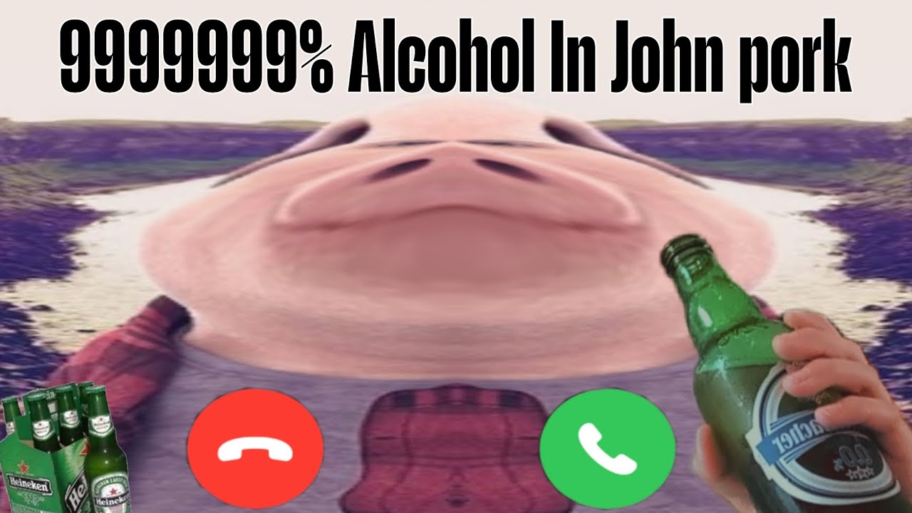 Different Alcohol Percentages in John Pork🤣